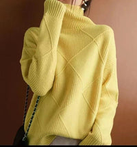 Florence Knit Sweater in Yellow