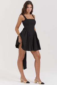 FLORENNE | BOW MINI DRESS