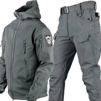Florian Jacket with Zip Front in Dark Grey