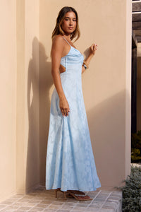 Ophelia Paradise Maxi Dress in Soft Yellow