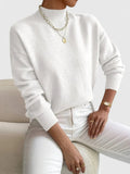 Francesca Women's Mock Neck Long Sleeve Sweater