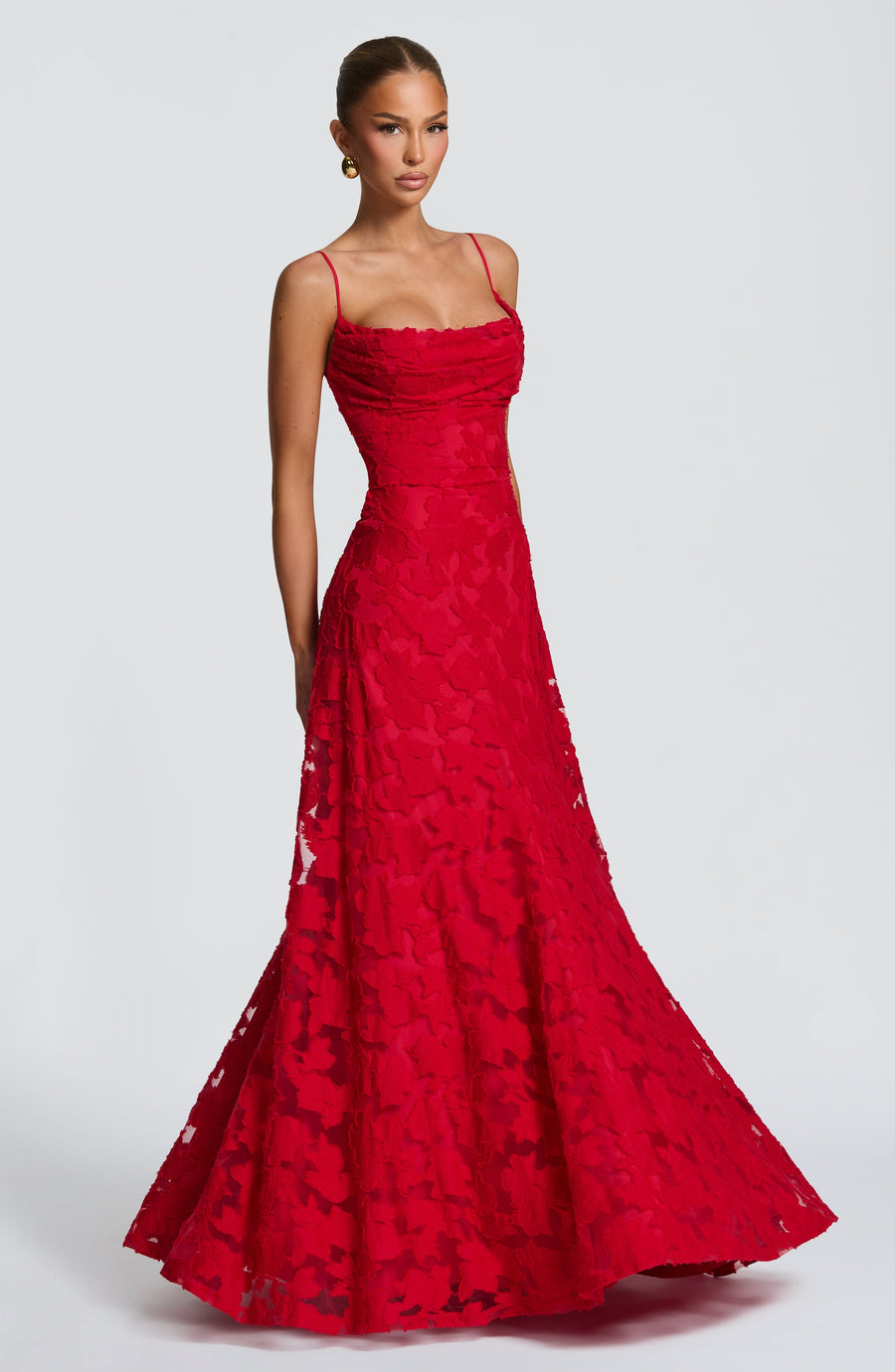 Hilda Maxi Dress – Red