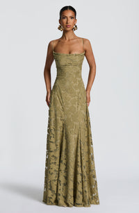 Hilda Maxi Dress – Sage
