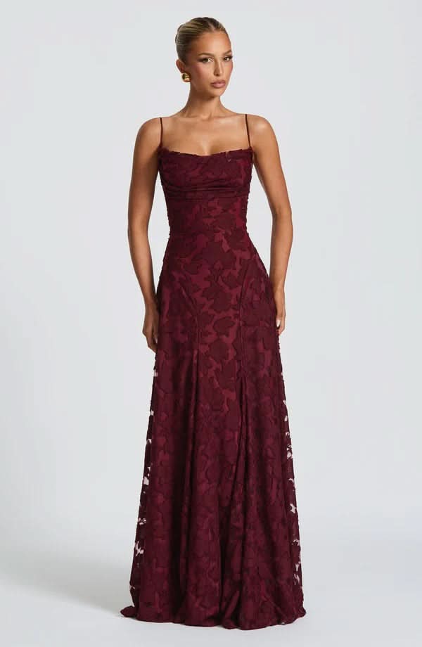 Francis | Maxi Dress in Burgundy