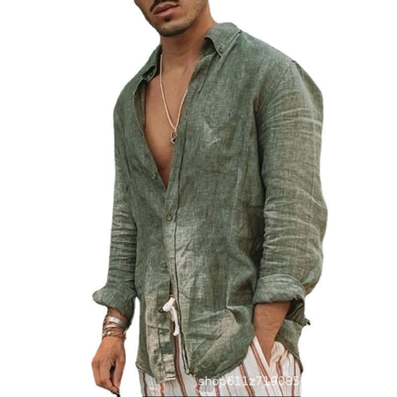 Frederik Casual Linen Shirt