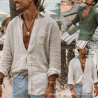 Frederik Casual Linen Shirt