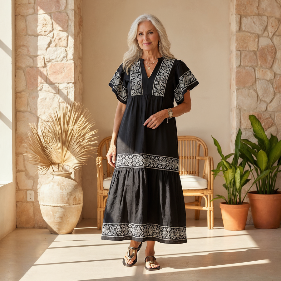 Alyssa | Elegant Boho Dress
