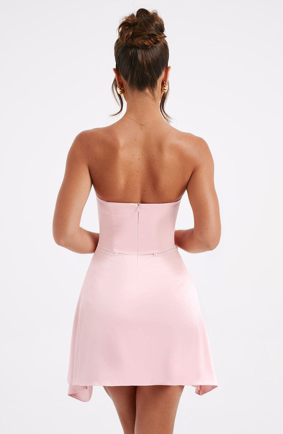 Christa Mini Dress – Blush