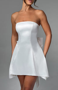 Christa Mini Dress – Ivory