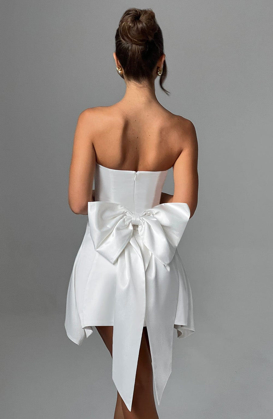 Christa Mini Dress – Ivory