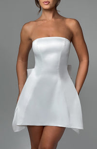 Christa Mini Dress – Ivory