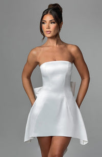 Christa Mini Dress – Ivory