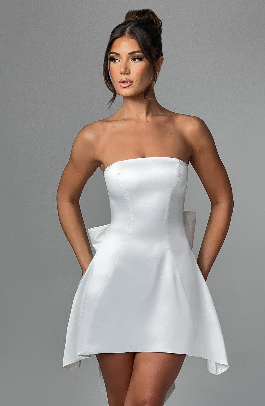Christa Mini Dress – Ivory