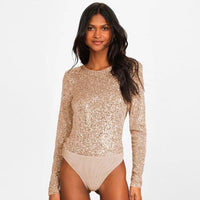 Freya Bodysuit in Apricot
