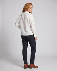 Freya Casual Linen Top with V-Neck