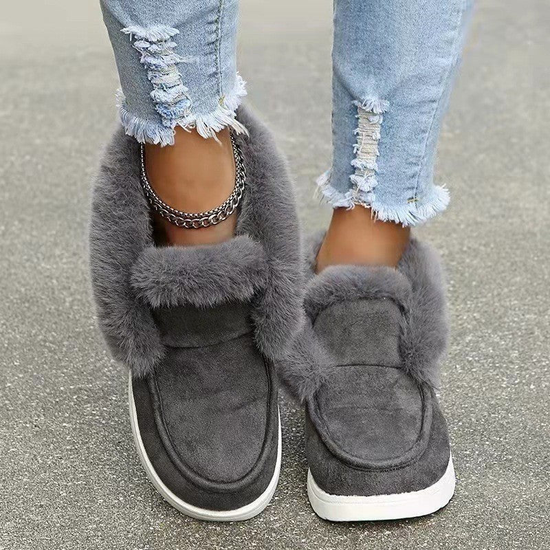 Freya Comfortable Sneakers in Grey