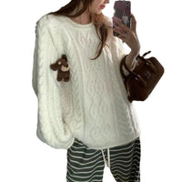 Freya Knit Sweater in Kurbisorange