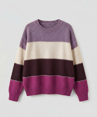 Freya Shirt with Striped in Purple