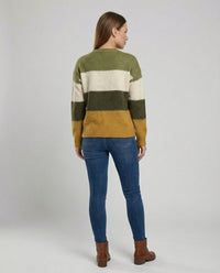 Freya Shirt with Striped in Yellow