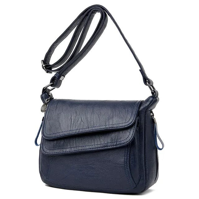Freya™ Leather Bag in Blue