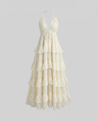 Frida Dress in Beige