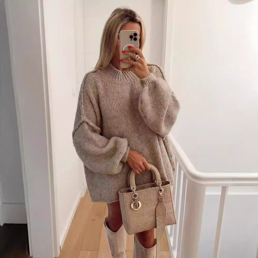 Frida Relaxed Knit Sweater