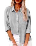 Frida Shirt with Chest Pocket and Pockets