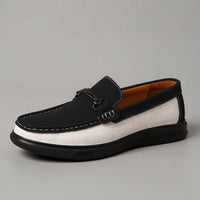 Fulton Suede Loafer in Charcoal