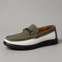 Fulton Suede Loafer in Emerald Green