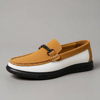 Fulton Suede Loafer in Sienna Brown