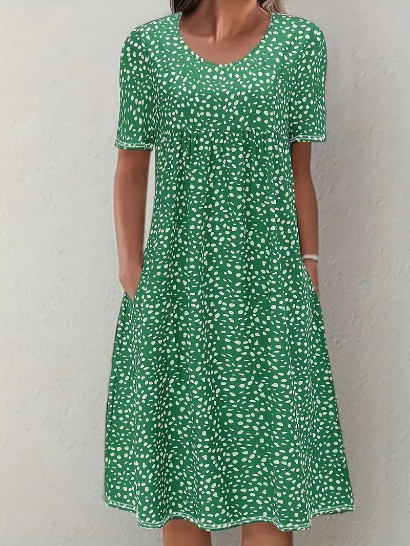 Gabbi™ Elegant Dress in Green