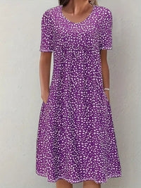 Gabbi™ Elegant Dress in Purple