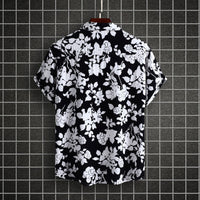 Gabriella Casual Shirt with Short Sleeve in Grey