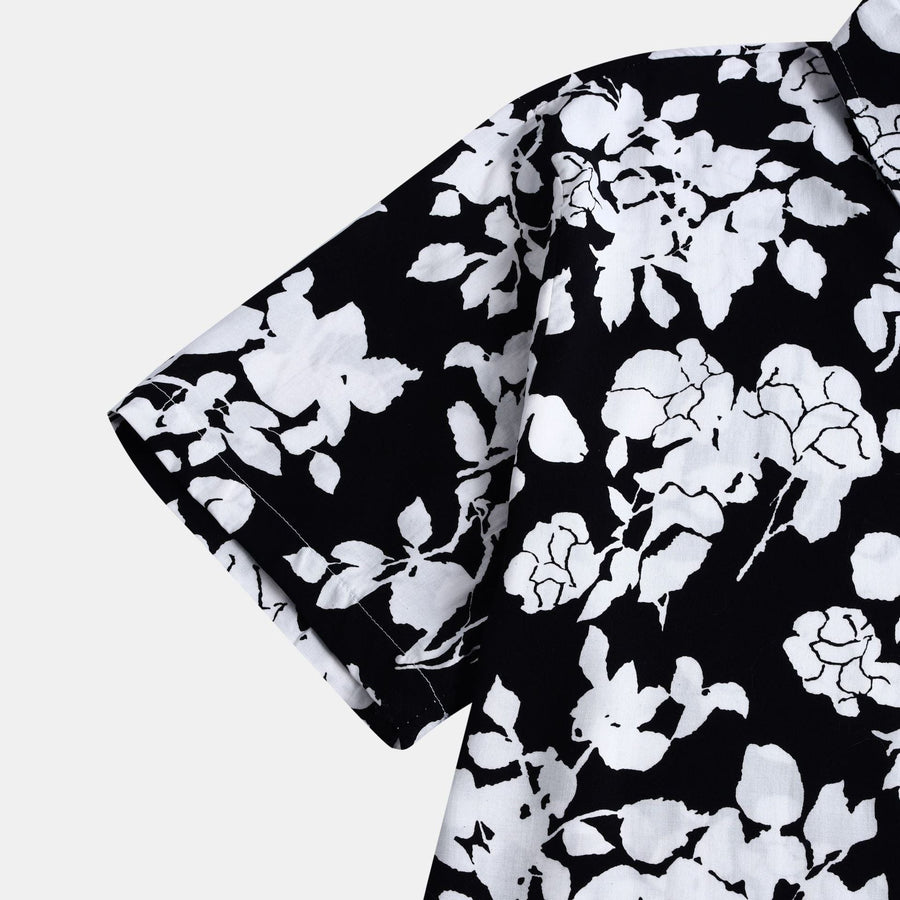 Gabriella Casual Shirt with Short Sleeve in Grey