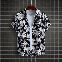 Gabriella Casual Shirt with Short Sleeve in Grey