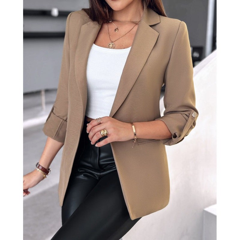 Gabriella Elegant Jacket in Khaki