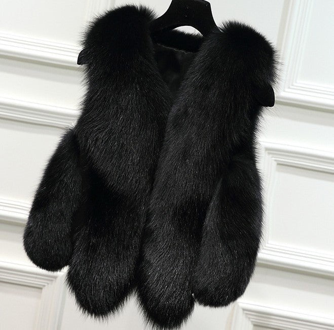 Gabriella Elegant Vest in Black
