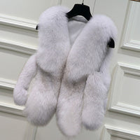 Gabriella Elegant Vest in Dark Grey