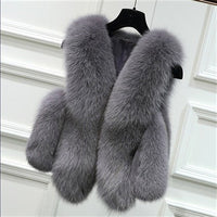Gabriella Elegant Vest in Dark Grey