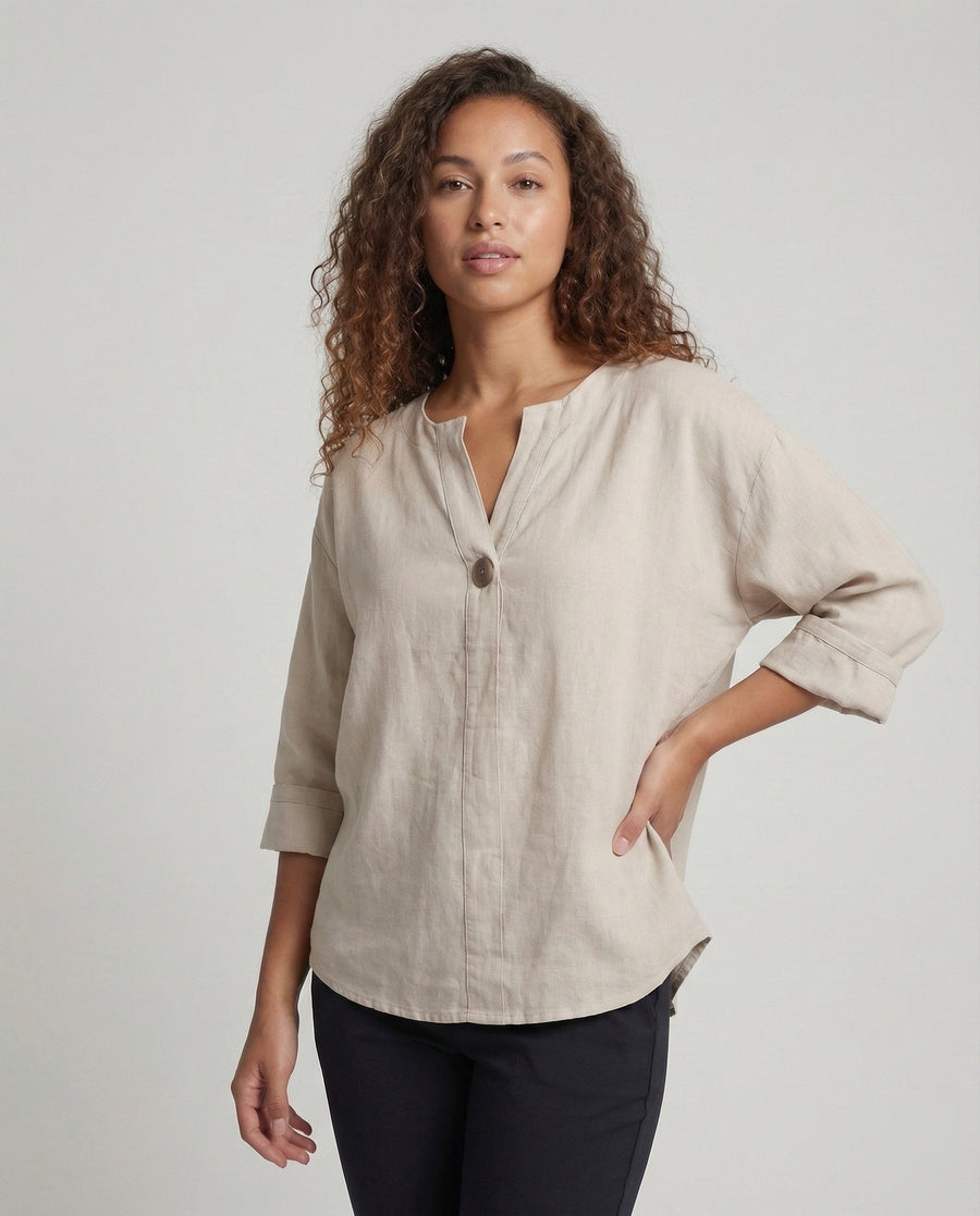 Gabriella Linen Tunic