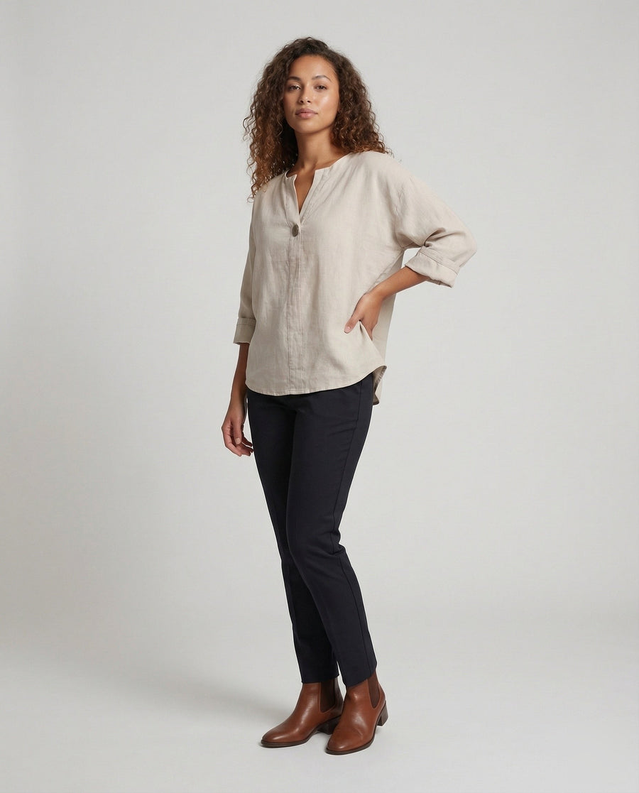 Gabriella Linen Tunic
