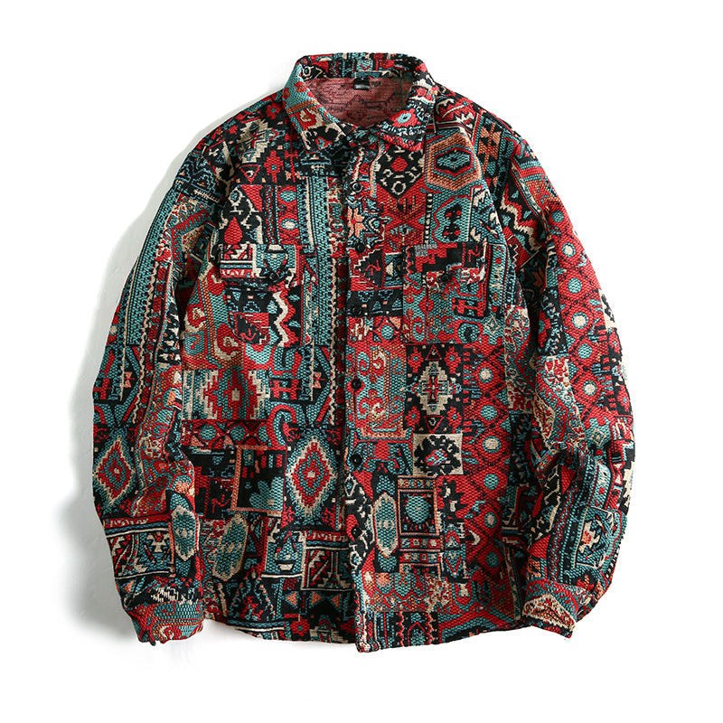 Gabriella Shirt with Checked in Farbe Eins