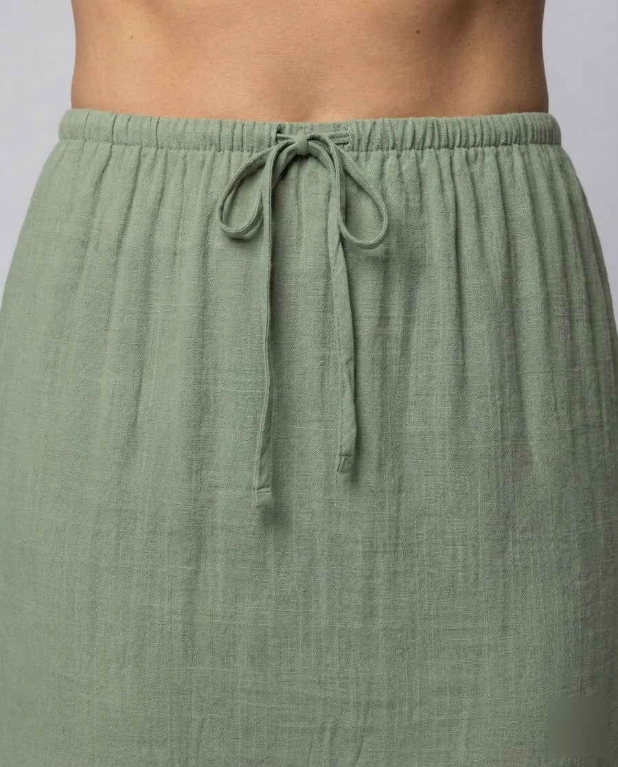 Gabriella Skirt with Drawstring Waist