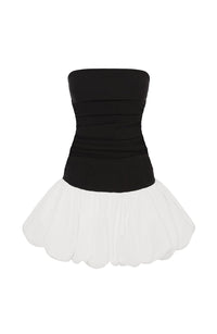 Michelle Mini Dress – Black/White