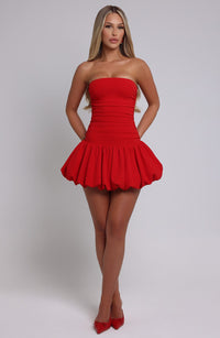 Michelle Mini Dress – Red