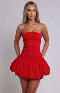 Michelle Mini Dress – Red