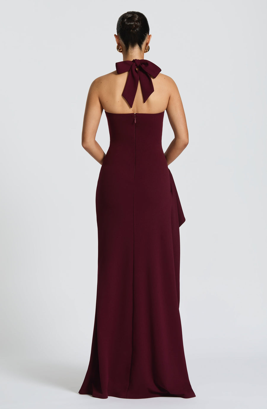 Solange Maxi Dress – Cherry Lacquer