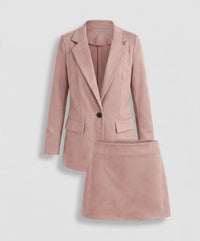 Genevieve Elegant Blazer in Pink
