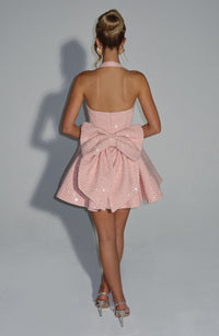 Bernadette Mini Dress – Blush