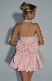 Bernadette Mini Dress – Blush